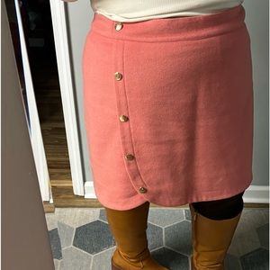 Loft. Size 20. Pink wool blend skirt.